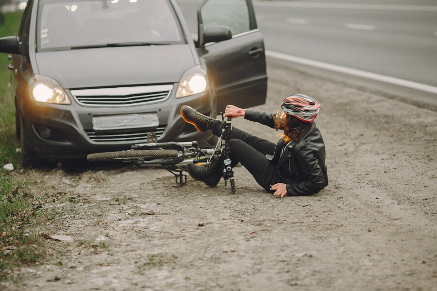 Accidente bicicleta Fisioterapia Jaén